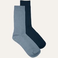 KnowledgeCotton Apparel 2-Pack Socken CLASSIC aus Bio-Baumwolle