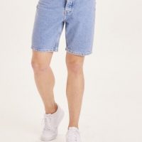 KnowledgeCotton Apparel Jeansshorts – REBORN BIRCH 5-pocket shorts – aus Bio-Baumwolle