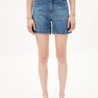 ARMEDANGELS AANELI HEMP – Damen Jeans Shorts aus Bio-Baumwoll Mix