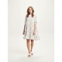 KnowledgeCotton Apparel A-Linien Kleid- Seabreeze Print- aus Tencel