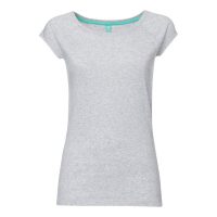 ThokkThokk TT01 Cap Sleeve T-Shirt Damen Grau Spotted Bio & Fair