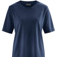 Hempage Damen T-Shirt Hanf/Bio-Baumwolle