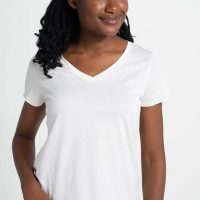 Alma & Lovis Shirt aus Bio-Baumwolle | V-Neck Shirt
