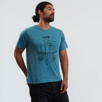 Gary Mash T-Shirt Sailor aus Biobaumwolle
