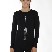CORA happywear Damen T-Shirt aus Eukalyptus Faser „Matri“ | Giraffe