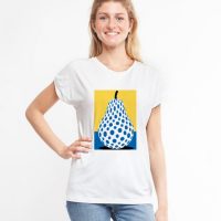 CORA happywear Damen T-Shirt aus Eukalyptus Faser „Laura“ | Birne