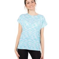 CORA happywear Damen T-Shirt aus Eukalyptus Faser „Laura“ | gestreiftes Muster
