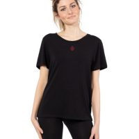 CORA happywear Damen T-Shirt aus Eukalyptus Faser „Nora“ | Marienkäfer