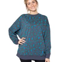 CORA happywear Damen Oversize Pullover aus Bio-Baumwolle „Camilla“