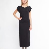 CORA happywear Damen langes Kleid aus Eukalyptus Faser „Felicia“