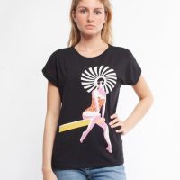 CORA happywear Damen T-Shirt aus Eukalyptus Faser „Laura“ | Schwimmerin