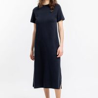 Rotholz T-Shirt Kleid aus Bio-Baumwolle