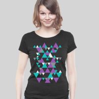 SILBERFISCHER Low Cut Shirt Women „Triangle“