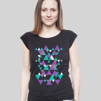 SILBERFISCHER Bamboo Raglan Shirt Women „Triangle“