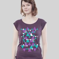 SILBERFISCHER Bamboo Raglan Shirt Women „Triangle“