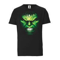 LOGOSH!RT LOGOSHIRT – Marvel – Hulk – Gesicht – T-Shirt – 100% Organic Cotton