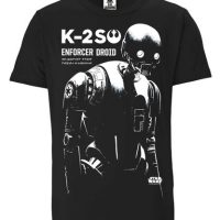 LOGOSH!RT LOGOSHIRT – Star Wars – Rogue One – K-2SO – Organic T-Shirt