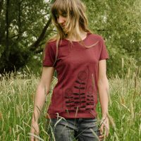 Cmig Damen T-shirt Waldblumen