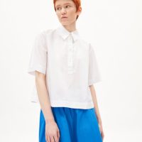 ARMEDANGELS NELINAA – Damen Bluse Relaxed Fit aus Bio-Baumwolle