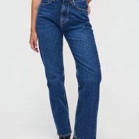 Kuyichi Straight Fit Jeans – Rosa – aus Biobaumwolle