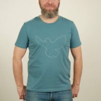 NATIVE SOULS T-Shirt Herren – Dove – light blue