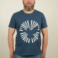 NATIVE SOULS T-Shirt Herren – Dove Sun – dark blue
