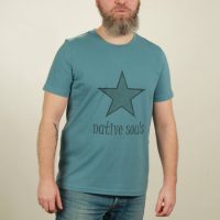 NATIVE SOULS T-Shirt Herren – Star – light blue