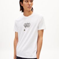 ARMEDANGELS JAAMES FLOWERS – Herren T-Shirt Regular Fit aus Bio-Baumwolle