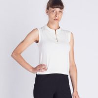 Degree Clothing Damen Top aus Bio-Baumwolle – Half-Zip Reißverschluss