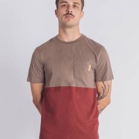 Degree Clothing Herren T-Shirt aus Bio-Baumwolle – Half/Half
