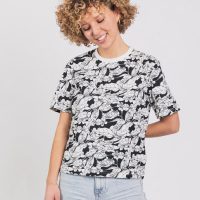 Degree Clothing Damen T-Shirt aus Bio-Baumwolle – Goodness – Blumenwiese