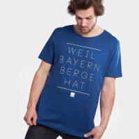 Degree Clothing Shirt Weil Bayern Berge hat blau