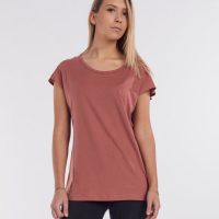 Degree Clothing Damen T-Shirt Modal-Baumwolle – Nero – rot