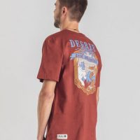 Degree Clothing Herren T-Shirt aus Bio-Baumwolle – Good Adventures – rot