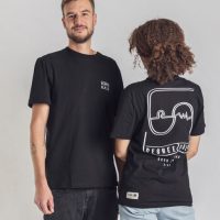 Degree Clothing T-Shirt aus Bio-Baumwolle – Degree Crew – schwarz