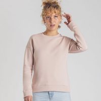 Degree Clothing Damen Sweater aus Bio-Baumwolle – Flight – rosa