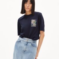 ARMEDANGELS LAYAA FLORAA – Damen T-Shirt Loose Fit aus Bio-Baumwolle