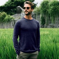 The Driftwood Tales Basic-Strickpullover – Herren Pullover – Driftwood Tales – aus Bio-Baumwolle