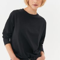NINE TO FIVE #seeben – Damen Langarm Shirt aus Bio-Baumwolle
